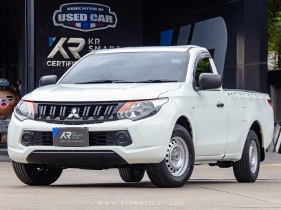 Mitsubishi Triton Single 2.5GL MT สีขาว ปี2018