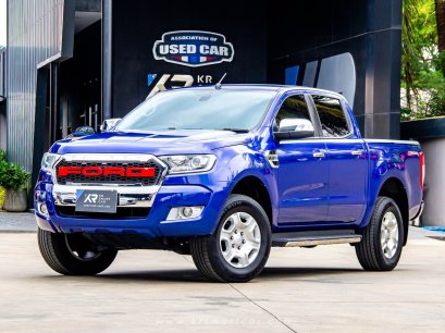 Ford Ranger Hi 4door 2.2XLT MT สีน้ำเงิน ปี2016