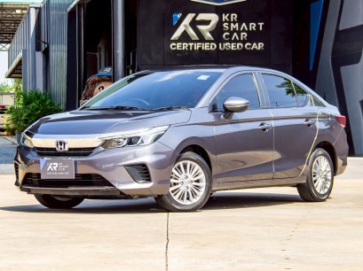 HONDA CITY 1.0V AT สีเทา ปี2021