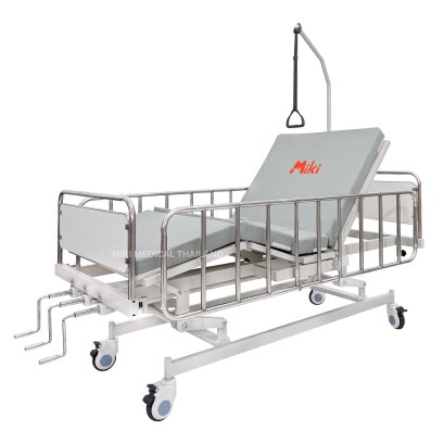 เตียงพยาบาลมือหมุน 3 ไกร์ 3 ฟังก์ชัน รุ่น JDC04-2