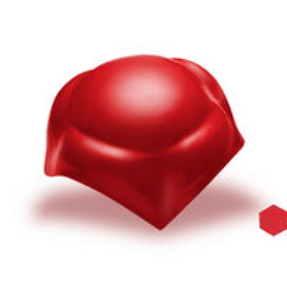 ครอบโค้ง 4 ทาง ไฟเบอร์ซีเมนต์ เอสซีจี รุ่นลอนคู่ สีแดงประกายมุก