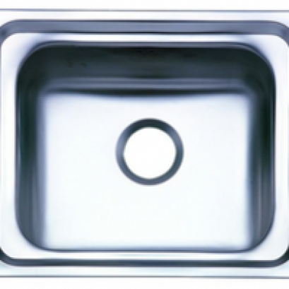 อ่างซิงค์สเตนเลส 1 หลุม สะดือ B PREMA PM802SB