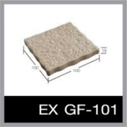 กระเบื้องKenZai กระเบื้องแกรนิตโต้ สีไวท์แชมเปญ 100 x 100 x 13 มม.