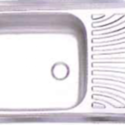 อ่างซิงค์สเตนเลส 1 หลุม สะดือ B PREMA PM823SD2B