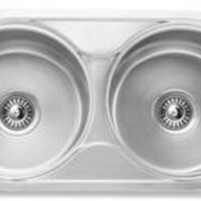 อ่างซิงค์ 567.20.079 (2 หลุม)+ก๊อกซิงค์ 566.44.30001