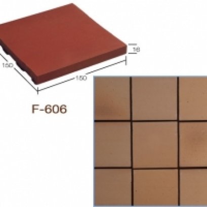 กระเบื้องKenZai กระเบื้องเอ็กซ์ทรูด ไทล์ 150 x 150 x 16 มม.