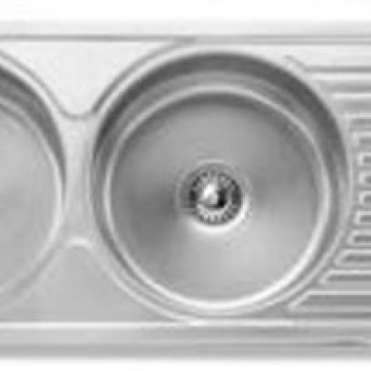 อ่างซิงค์2หลุม HAFELE 567.20.082+ก๊อกซิงค์ 566.44.30001