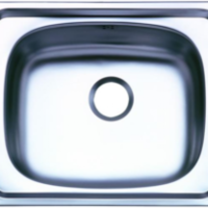 อ่างซิงค์สเตนเลส 1 หลุม สะดือ B PREMA PM803SB