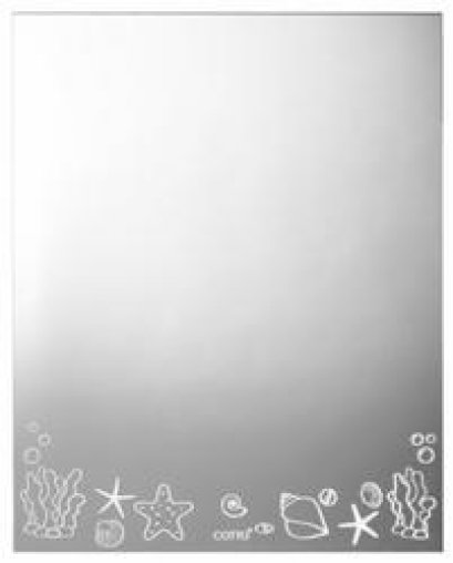 กระจกเงาพ่นทราย 400 x 500 มม. COTTO ME101