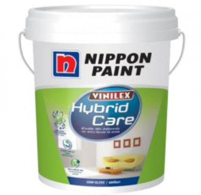 สี Nippon วินิเลกซ์ไฮบริทแคร์ กึ่งเงา เบส A (1กล.)