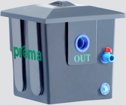 ถังดักไขมันบนดิน PREMA PMGT60 รุ่น PMGT ขนาด 60 ลิตร