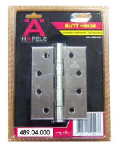 บานพับสแตนเลส(2ชิ้น) HAFELE 489.04.000 3x4x2