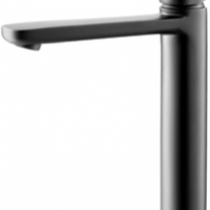 ก๊อกเดี่ยวอ่างล้างหน้าทรงสูง COTTO CT1143AY#BL รุ่น SCIROCCO SENSE สีดำ