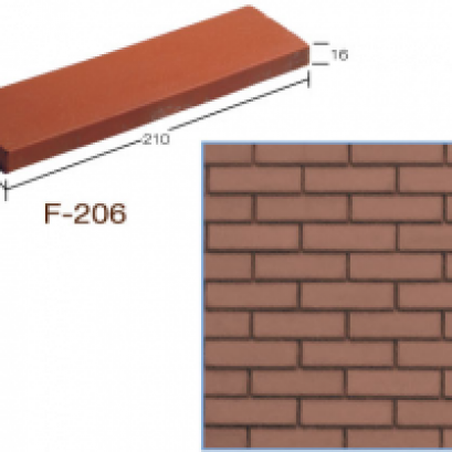 กระเบื้องKenZai กระเบื้องเอ็กซ์ทรูด ไทล์ 60 x 210 x 16 มม.