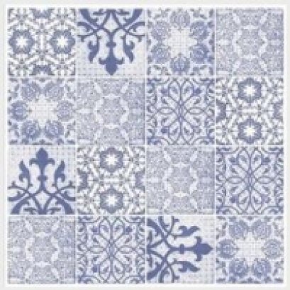 16*16 กระเบื้องโสสุโก้ ดิจิตอล แมทโคเช - บลู A