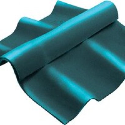 ครอบสันปรับมุม ไฟเบอร์ซีเมนต์ เอสซีจี รุ่นลอนคู่ ตัวบน สีเขียว