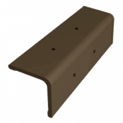 กระเบื้องหลังคาครอบปั้นลมคอนกรีต เอสซีจี รุ่น นิวสไตล์ โมเดิร์น X-Shield HeatBLOCK สีบราวน์แอช