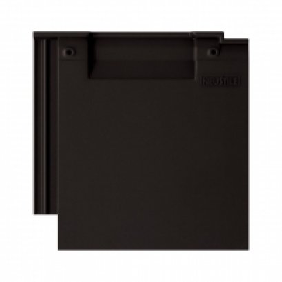 กระเบื้องผืนหลังคาคอนกรีต นิวสไตล์ โมเดิร์น เอ็กซ์ชิลด์ ฮีทบล็อค สีดาร์คบราวน์