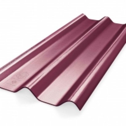 หลังคาไฟเบอร์ซีเมนต์ เอสซีจี รุ่น ลอนคู่ไฮบริด 50x150x0.55 ม่วงประกายมุก
