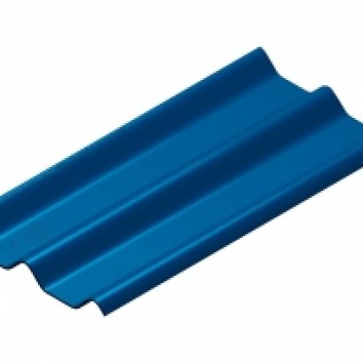 หลังคาไฟเบอร์ซีเมนต์ เอสซีจี รุ่น ลอนคู่ไฮบริด 50x120x0.55 น้ำทะเล