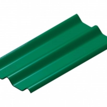 หลังคาไฟเบอร์ซีเมนต์ เอสซีจี รุ่น ลอนคู่ไฮบริด 50x150x0.55 เขียว