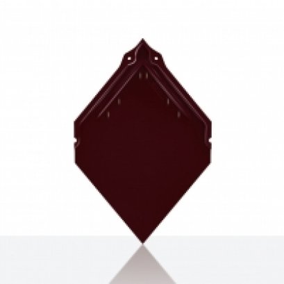 กระเบื้องผืนหลังคาคอนกรีต เอสซีจี รุ่น นิวสไตล์ โอเรียนทอล สีแดงสราญรมย์