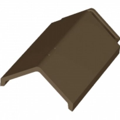 ครอบสันหลังคาคอนกรีต เอสซีจี รุ่น นิวสไตล์ โมเดิร์น X-Shield HeatBLOCK สีบราวน์แอช