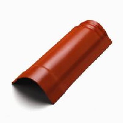 ครอบสันโค้ง(ระบบครอบ 3 ชิ้น) ไฟเบอร์ซีเมนต์ เอสซีจี รุ่นพรีม่า สีแดง