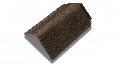 กระเบื้องหลังคาครอบสันหลังคา คอนกรีต เอสซีจี รุ่นนิวสไตล์ ทิมเบอร์ สีออลเดอร์