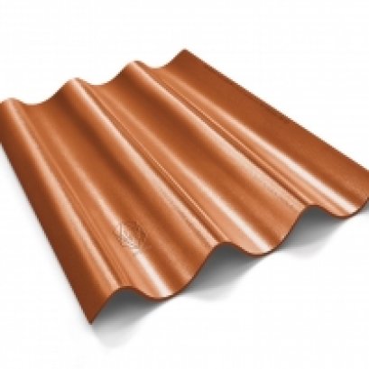 หลังคาไฟเบอร์ซีเมนต์ เอสซีจี รุ่นพรีม่า สีส้มทอประกาย