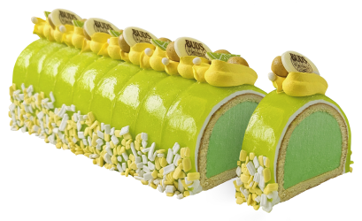 Bud's Ice Cream Cake Roll Lime Sherbet (2 Lb.)