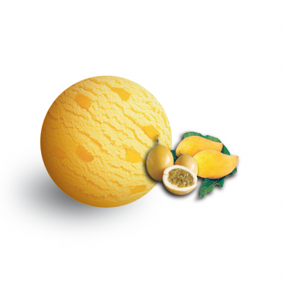 Passionfruit Mango Sorbet 6 Liter Tub (3,600 g.)