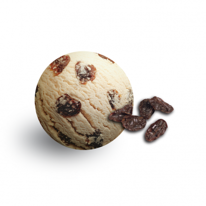 Rum Raisin 6 Liter Tub (3,600 g.)