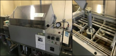 Corrosion testing machine