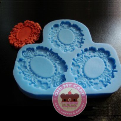 ซิลิโคนโมลกรอบรูป3ชิ้น