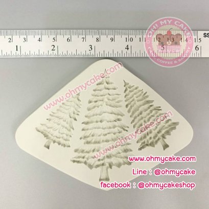 แม่พิมพ์ซิลิโคนรูปต้นคริสมาสต์