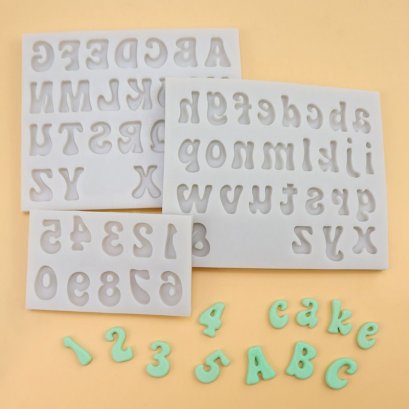 เซตแม่พิมพ์ซิลิโคนอักษร A-Z