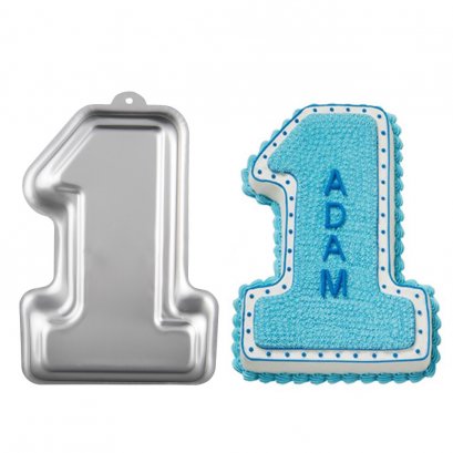 แม่พิมพ์อบเค้กรูปเลขหนึ่ง