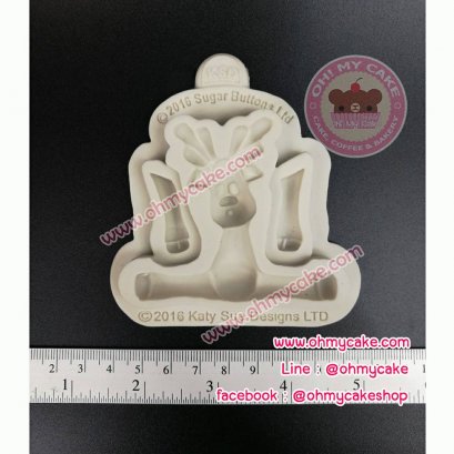 ซิลิโคนโมลรูปกวางเรนเดียร์