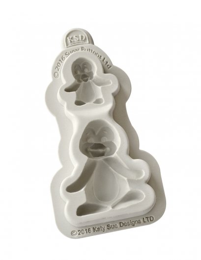 ซิลิโคนโมลรูปแพนกวิน2ขนาด