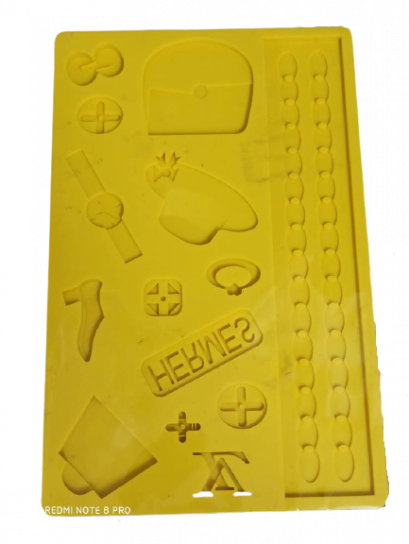 ซิลิโคนโมลแผ่นใหญ่รูปเครื่องแต่งกาย