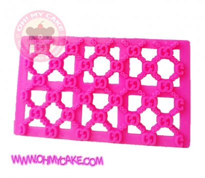 แผ่นกดลายตาราง17 (รูปโลโก้กุชชี่)