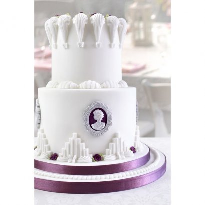 แม่พิมพ์ซิลิโคนขอบวิปครีมแต่งระย้า