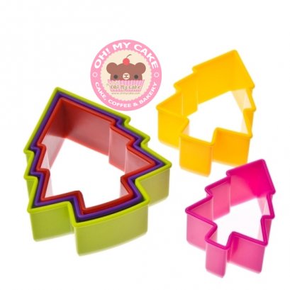 เซ็ทตัวตัดรูปต้นคริสต์มาส