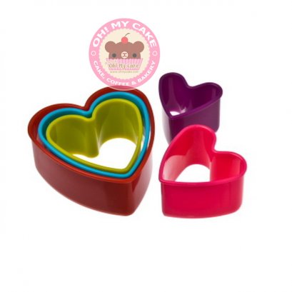 เซ็ทตัวตัดรูปขนมหัวใจ