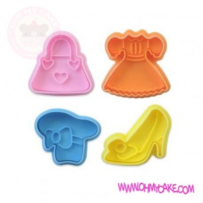 ตัวตัดสปริงเซ็ตเสื้อผ้าผู้หญิง