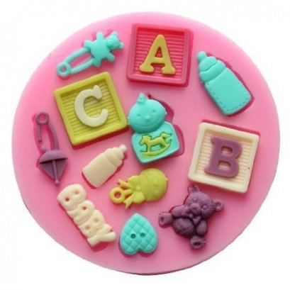 แม่พิมพ์ซิลิโคนของตกแต่งทารก