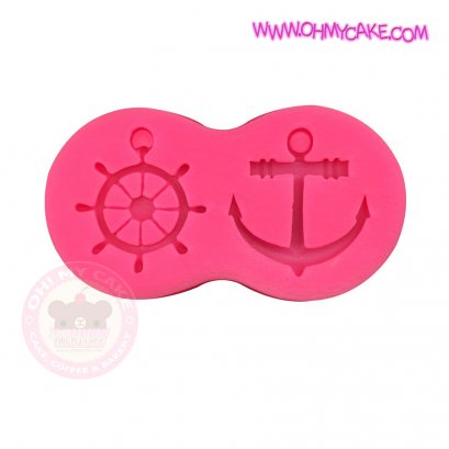 แม่พิมพ์ซิลิโคนรูปพังงากับสมอเรือ