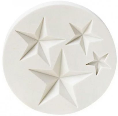 แม่พิมพ์ซิลิโคนรูปดาว 4 ขนาด