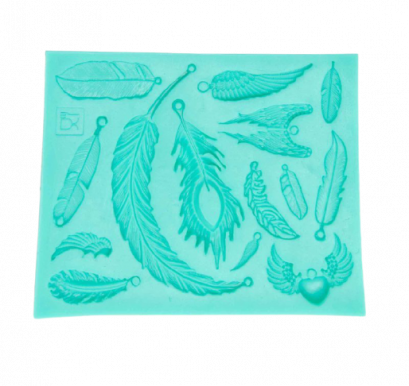 ซิลิโคนขนนกคละแบบ